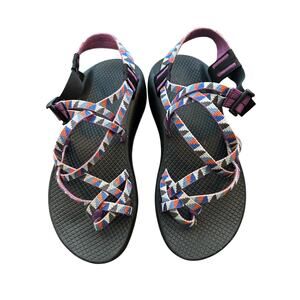 Chaco ZX/2 Cloud Camper Purple Dual Adjustable Sandals Size 7 Womens